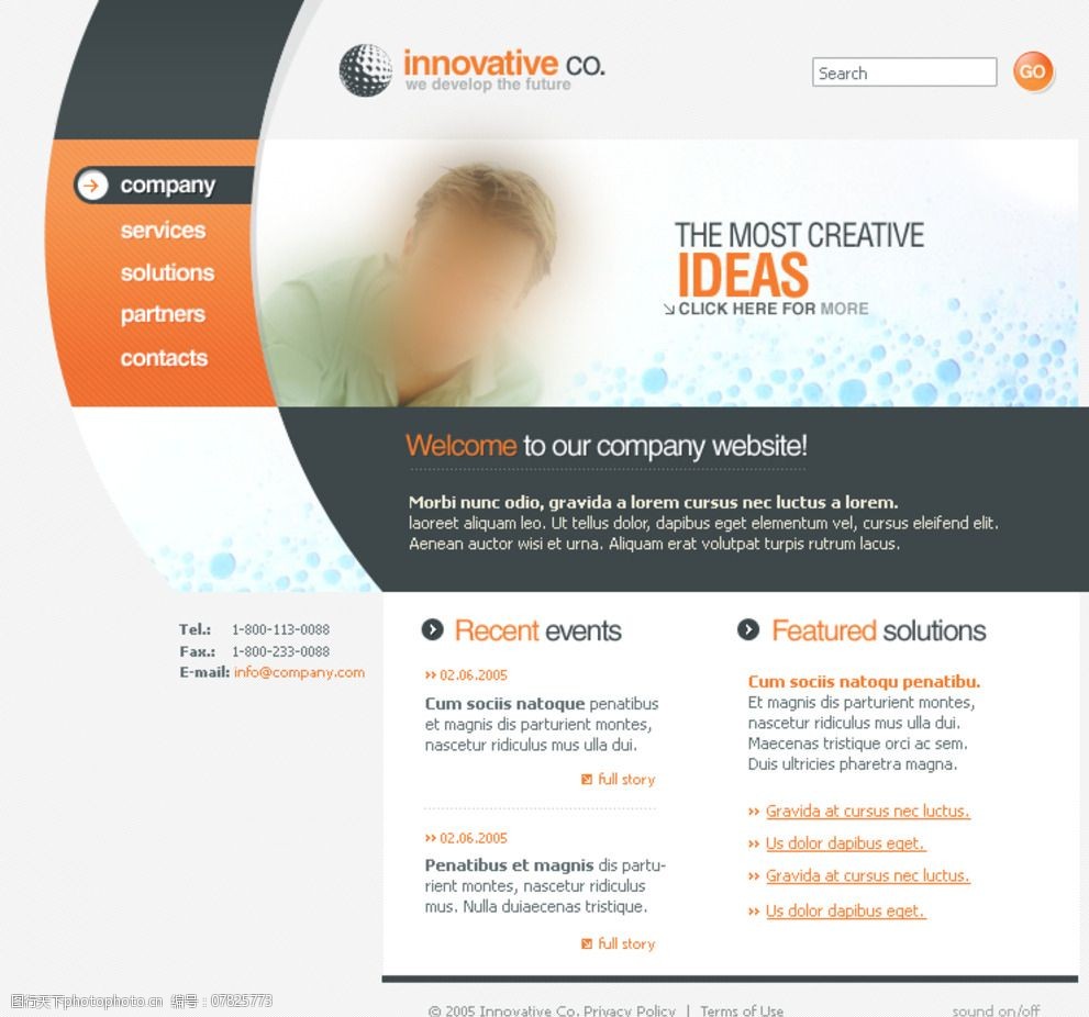 國(guó)外網(wǎng)頁設(shè)計(jì)效果圖 現(xiàn)代網(wǎng)站設(shè)計(jì)的視覺趨勢(shì)與靈感來源